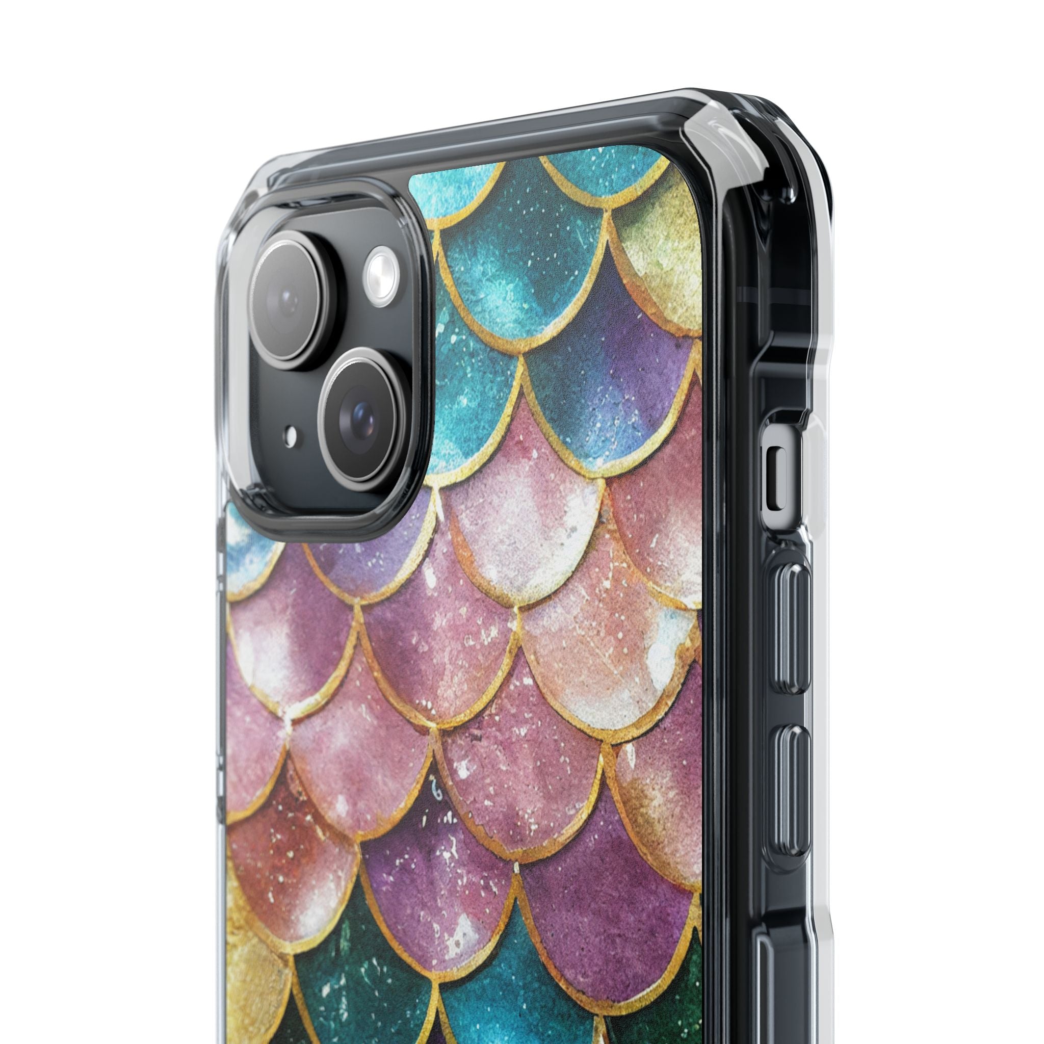 Mermaid Scale Radiance iPhone Case - Impact