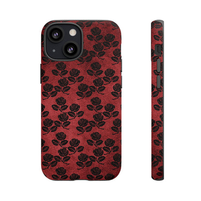 Rosemony Gothic Flower - Protective Phone Case