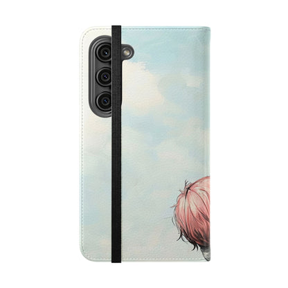 Heart Balloon Whimsy - Samsung S23 Case - Wallet