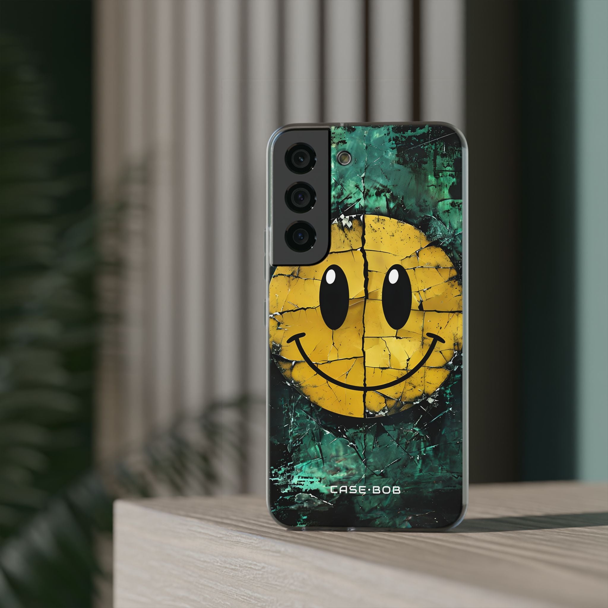 Cracked Smiley Samsung S22 - Soft Case