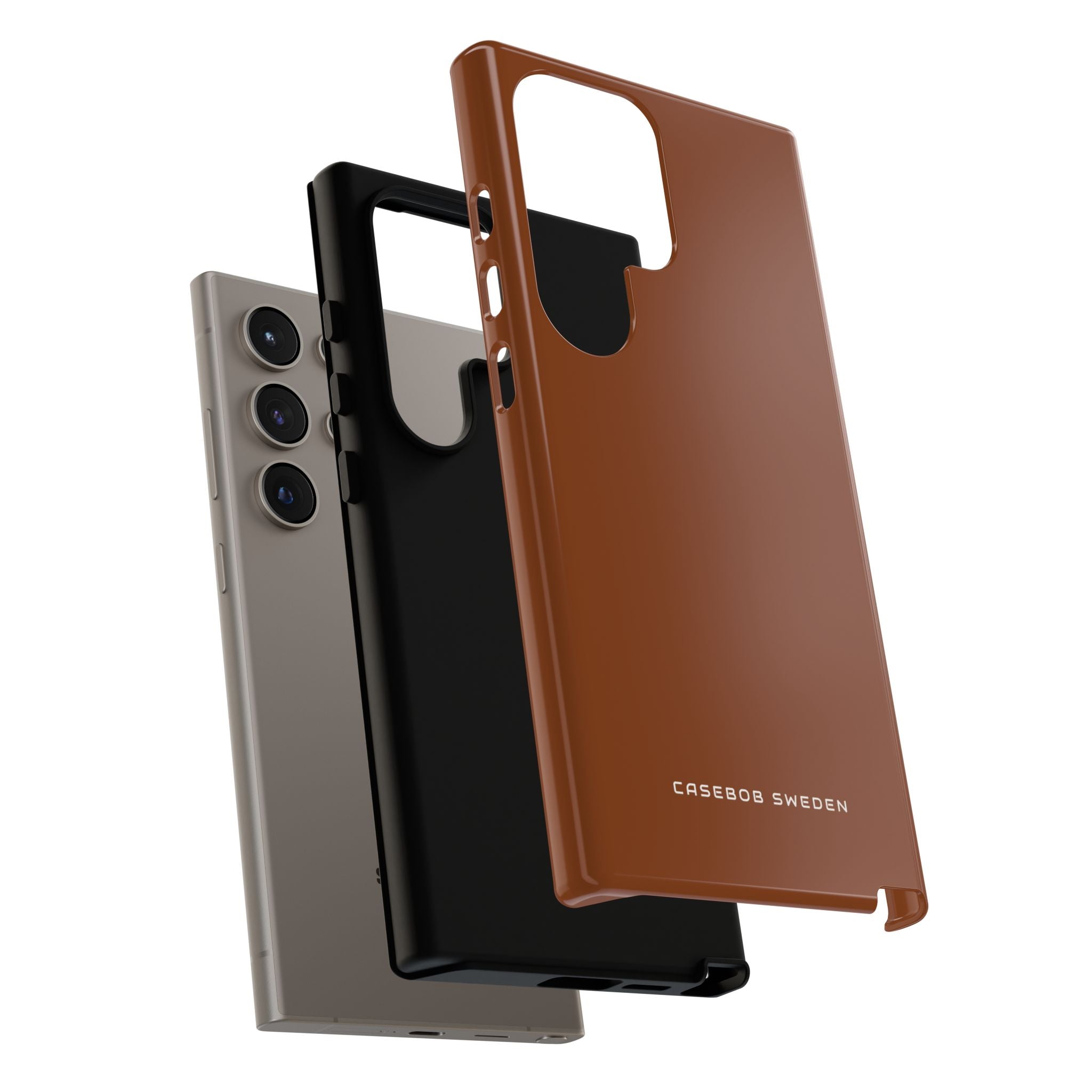 Saddle Brown Samsung S24 - Tough Phone Case