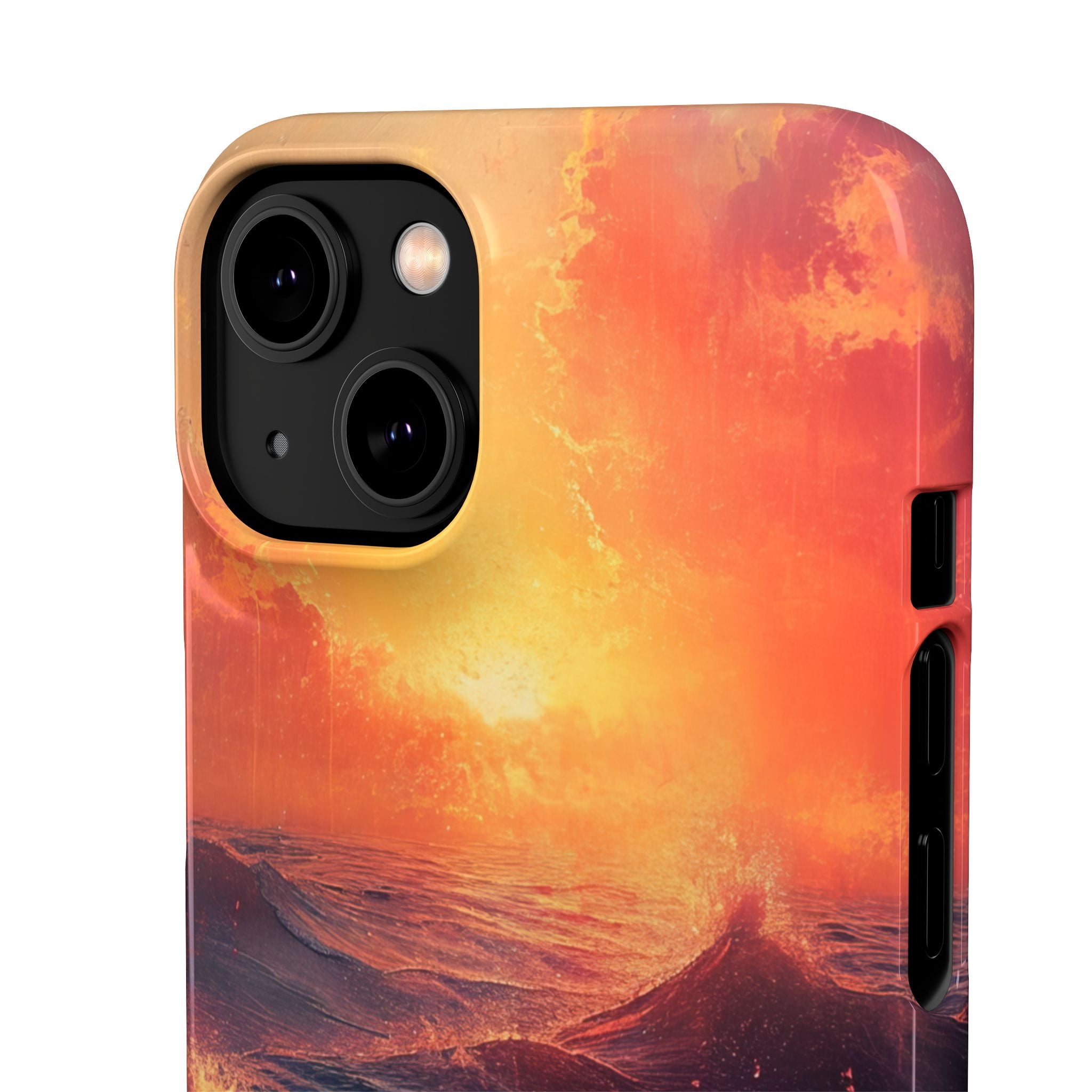 Ocean Sunset Waves - Slim iPhone 14 Phone Case