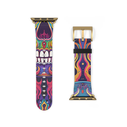 Psychedelic Skull - Watch Band