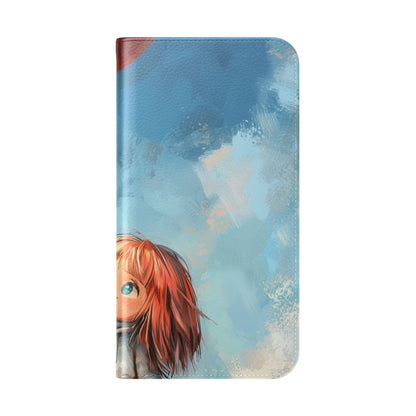 Heart Balloon Glow - iPhone 15 Pro Max Case - Wallet