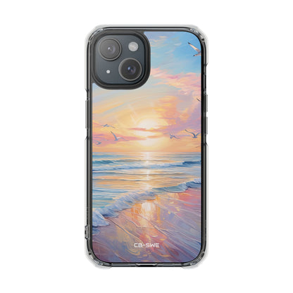 Waves Embrace Shore iPhone Case - Impact