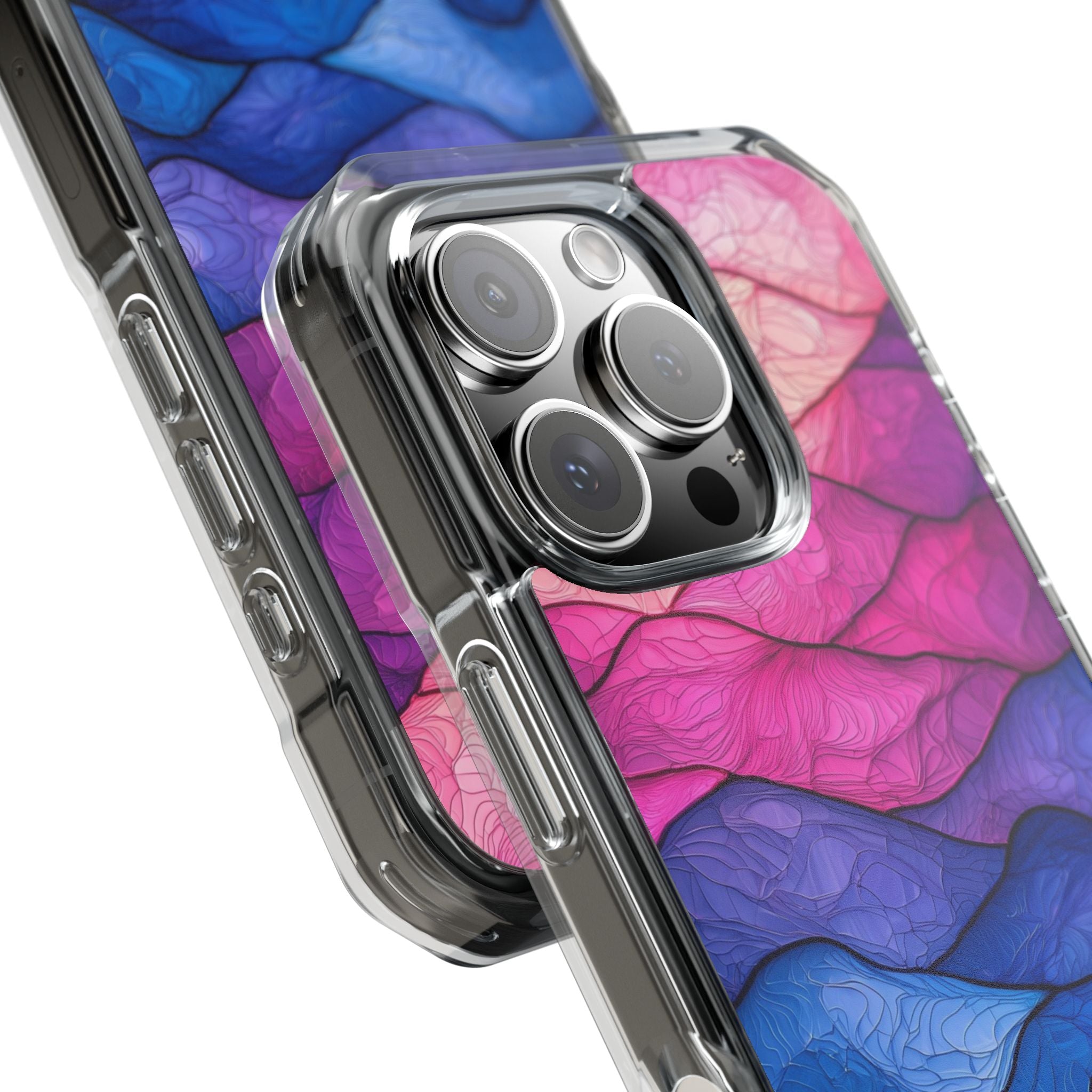 Wavy Vein Gradient iPhone 16 Pro Case - Impact