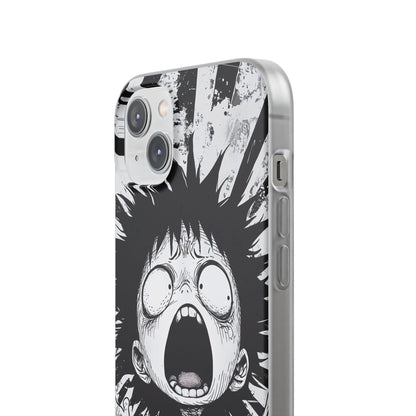 Screaming Stripes iPhone 14 Plus Case - Soft