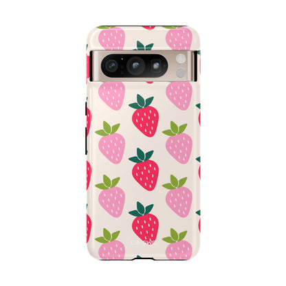 Vibrant Strawberry Rhythm - Google Pixel Case