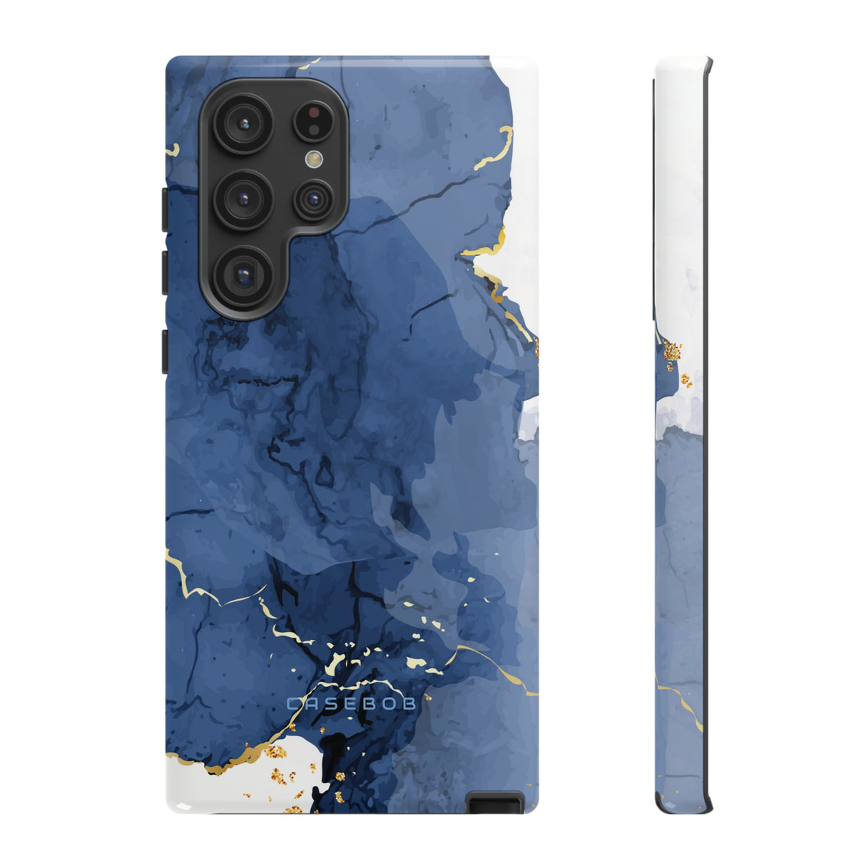 Timeless Blue Watercolor - Protective Phone Case