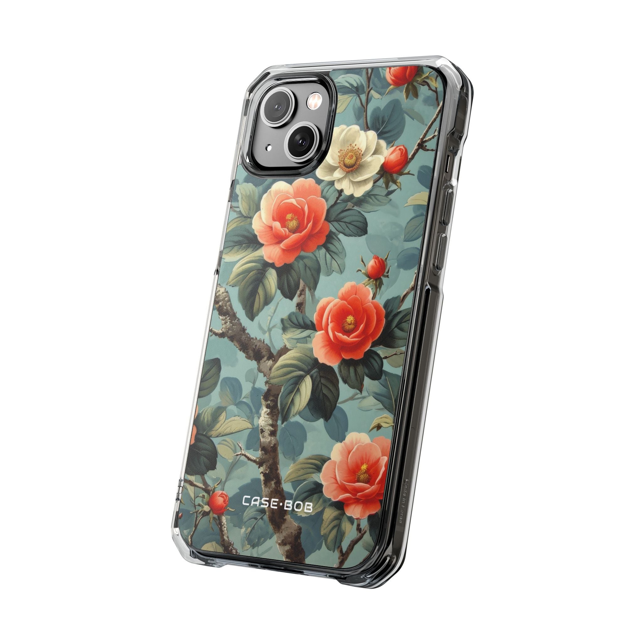 Coral Bloom iPhone 14 Plus Case - Impact