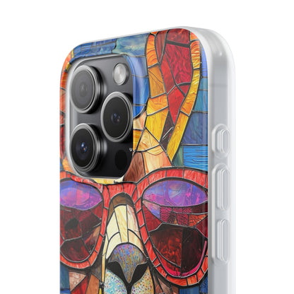 Llama Glow iPhone 15 Pro Case - Soft