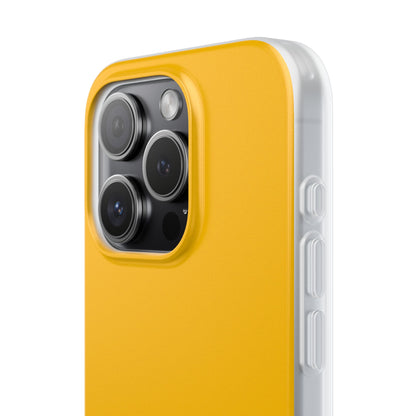 Amber Yellow - Flexi iPhone 15 Phone Case