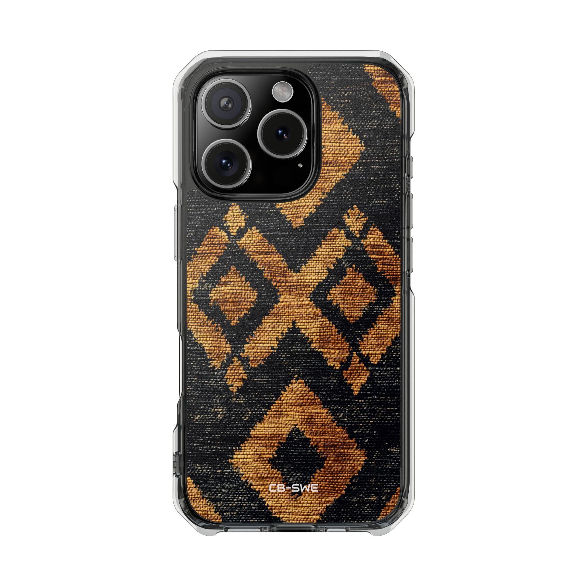 Diamond Shapes Intertwine iPhone Case - Impact