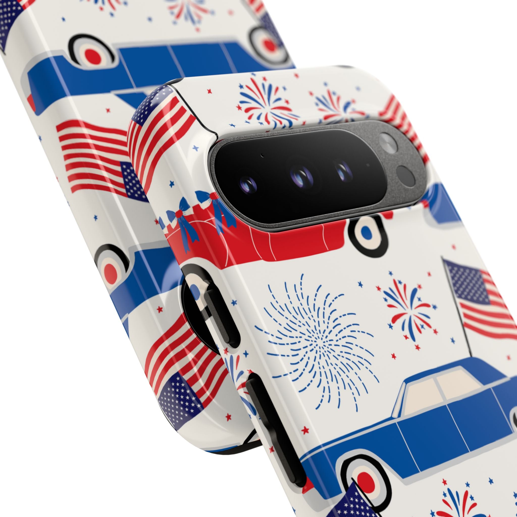 Vintage Cars Celebrate - Google Pixel Case