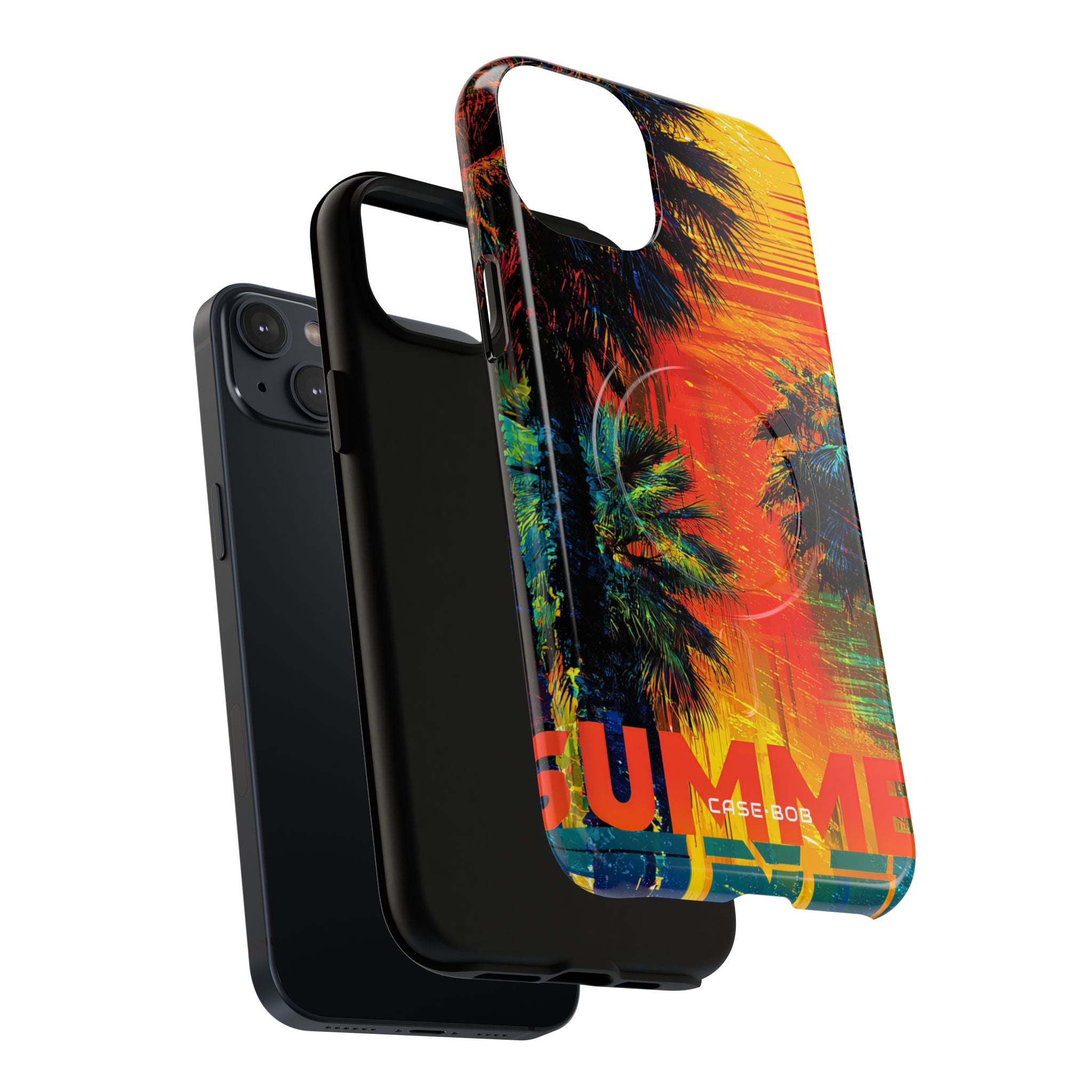 Tropical Sunburst iPhone 14 Plus Case - Tough+