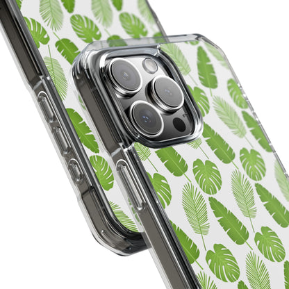 Tropical Leaf Harmony iPhone Case - Impact