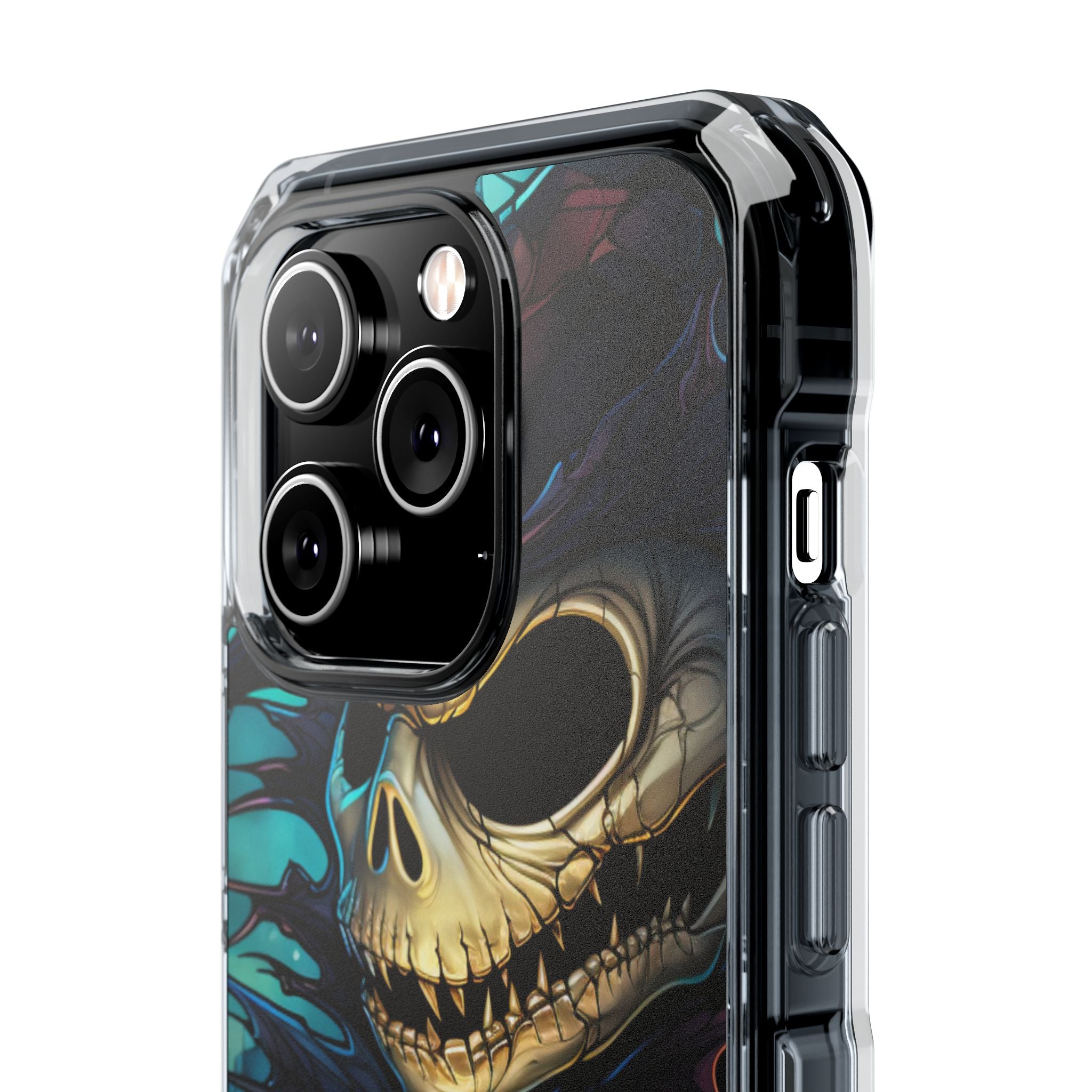 Skull Grins Brightly iPhone Case - Impact