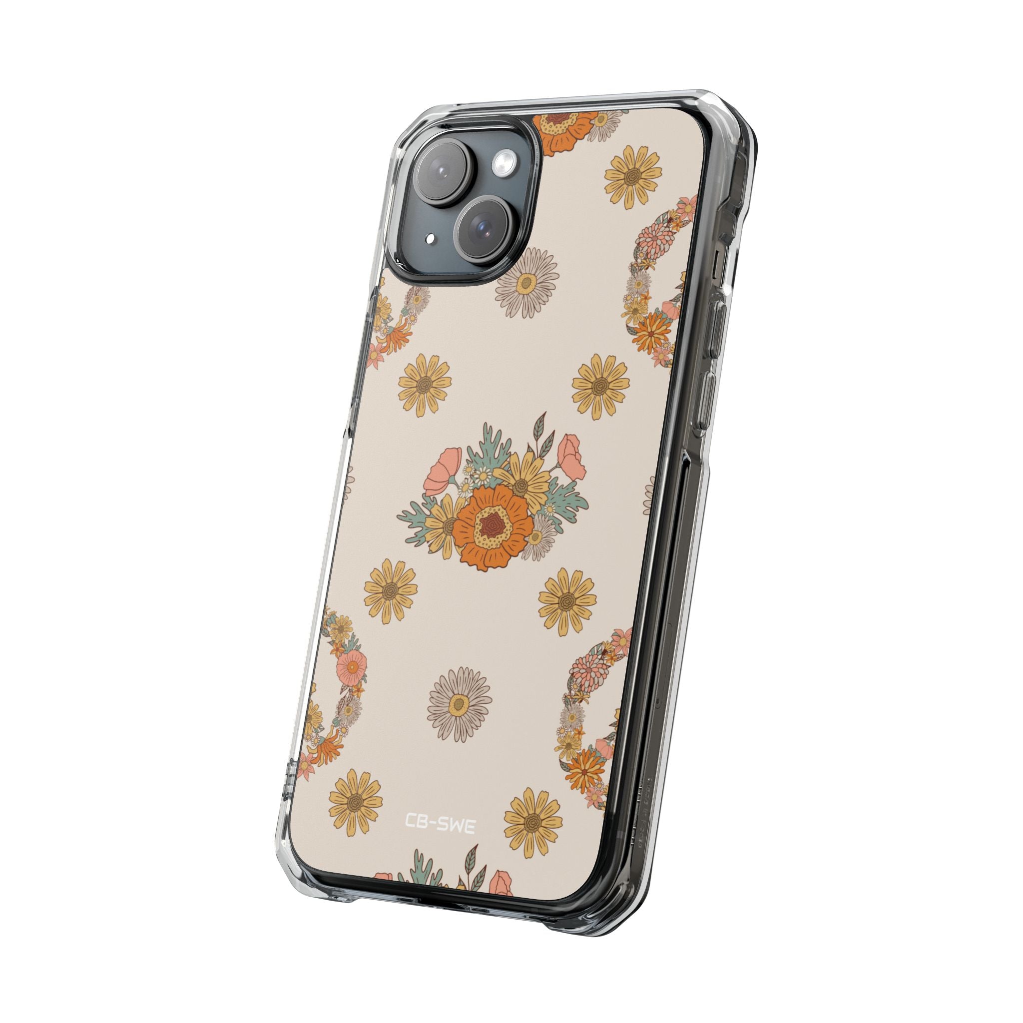 Floral Peace Harmony iPhone Case - Impact