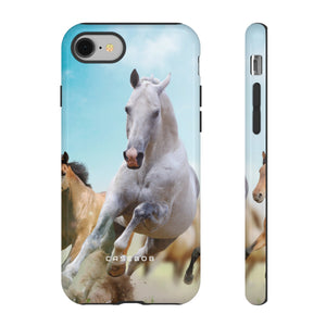 Blue Sky Horses - Protective Phone Case