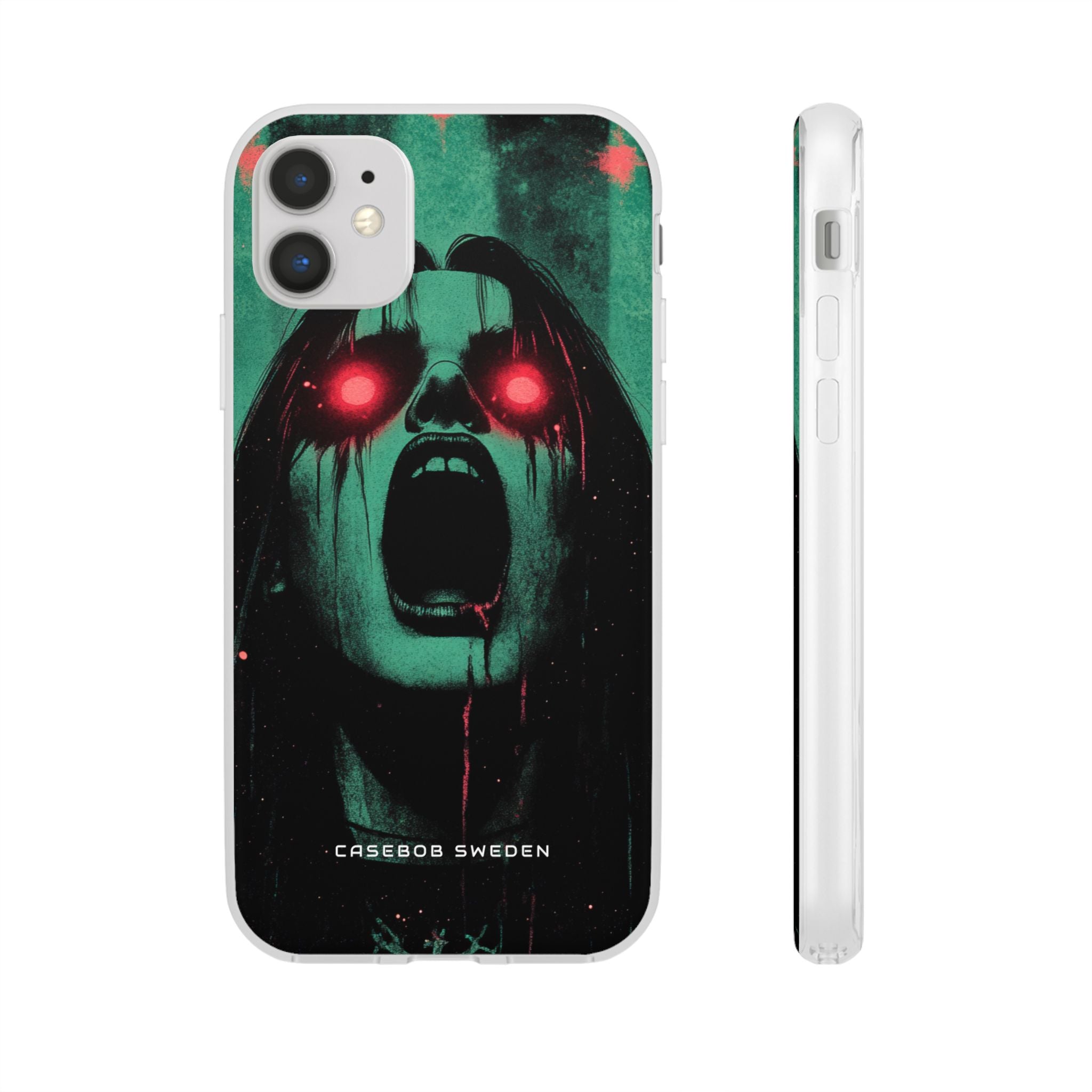 Haunting Glow of Gothic Eyes iPhone 11 - Flexi Phone Case