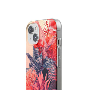 Living Coral Design | Handyhülle für iPhone (Flexible Hülle) 