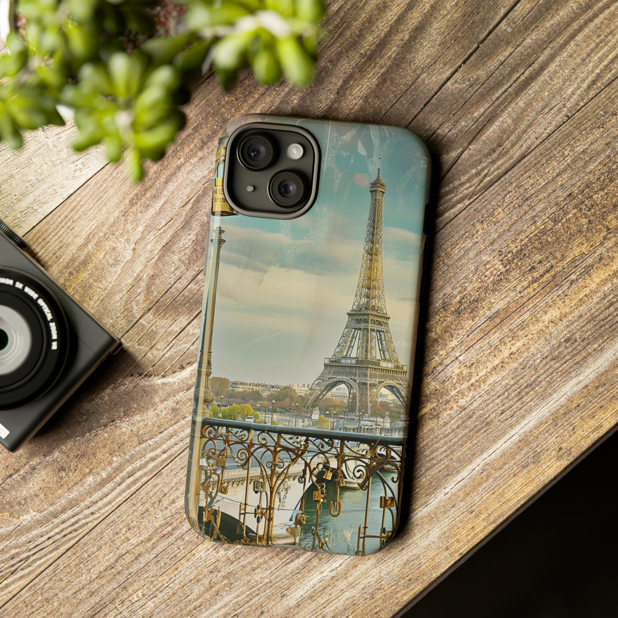 Parisian Love Landmarks - Protective Phone Case