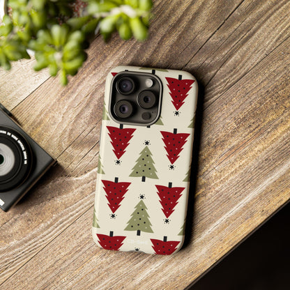 Christmas Trees Sparkle - iPhone Case