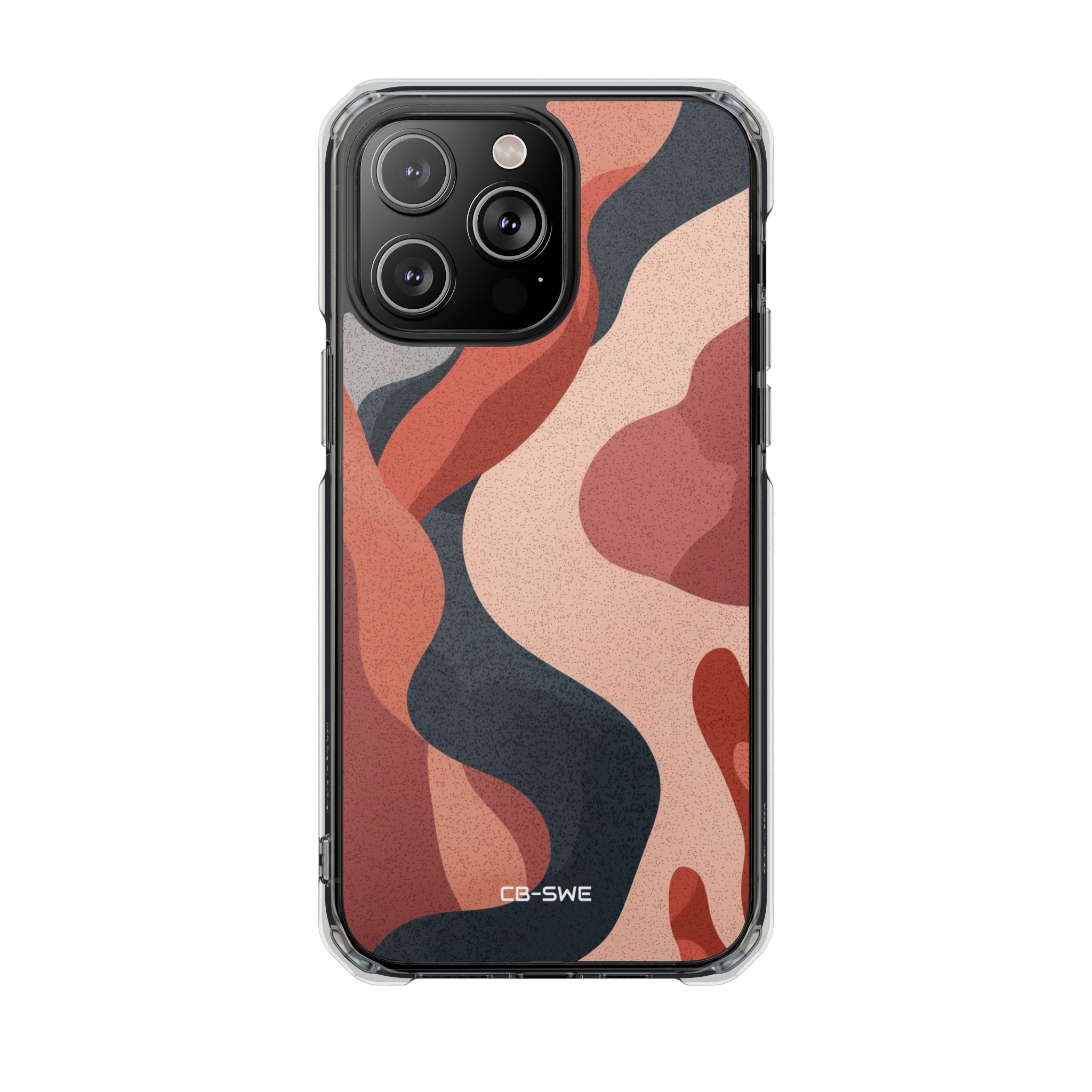 Flowing Earth Tones iPhone Case - Impact