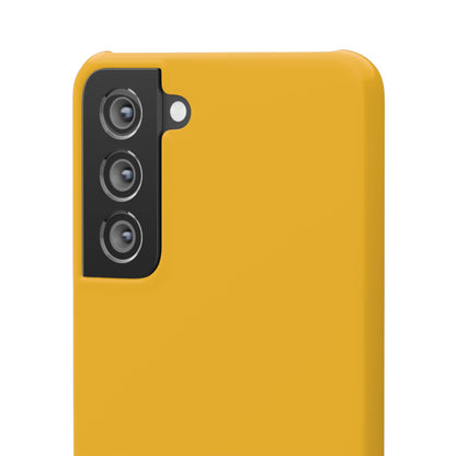 Amber Yellow - Slim Samsung S21 Phone Case