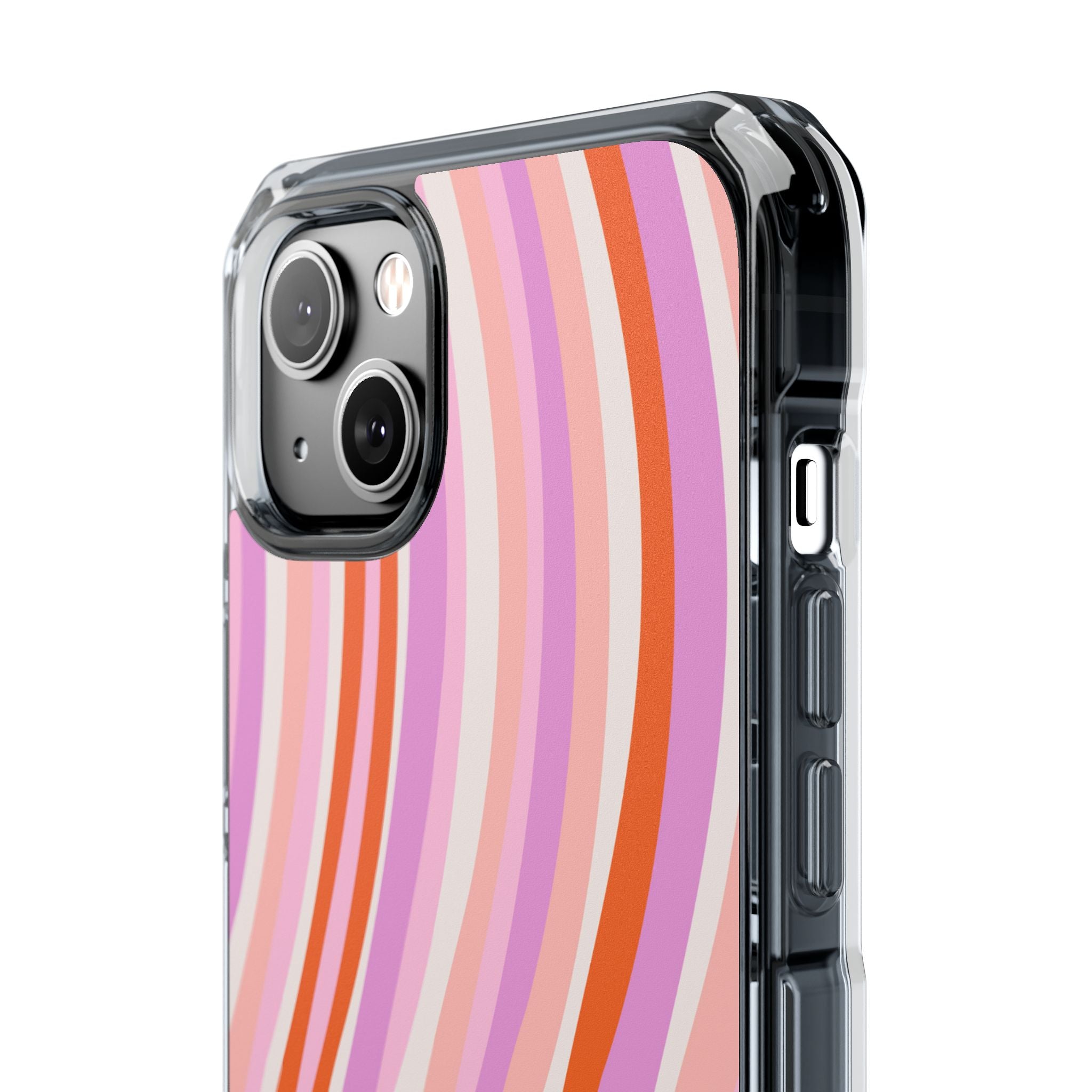 Vibrant Wave Symphony iPhone Case - Impact
