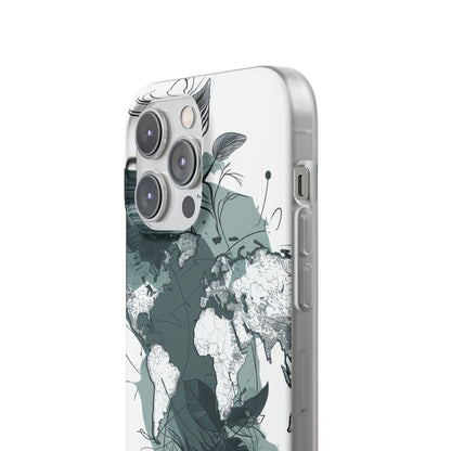 Botanical Cartography | Flexible Phone Case for iPhone