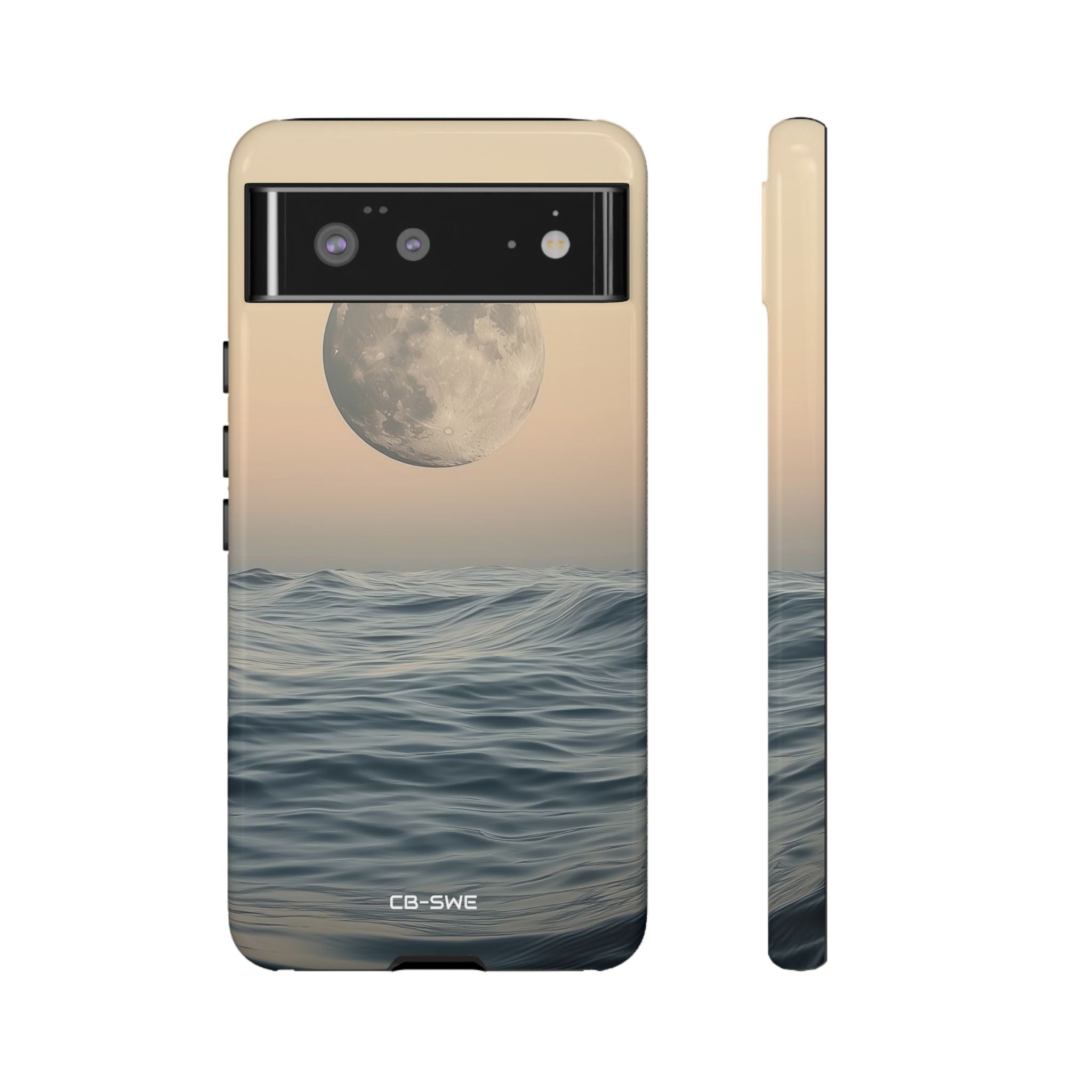 Moon Illuminates Waves - Google Pixel Case