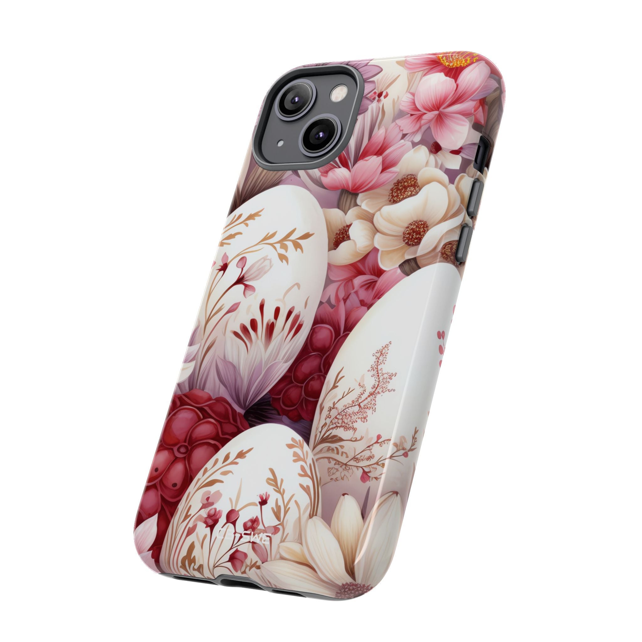 Floral Eggs Bloom - iPhone Case