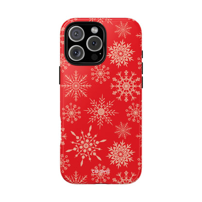 Snowflakes Dance Bright - iPhone Case