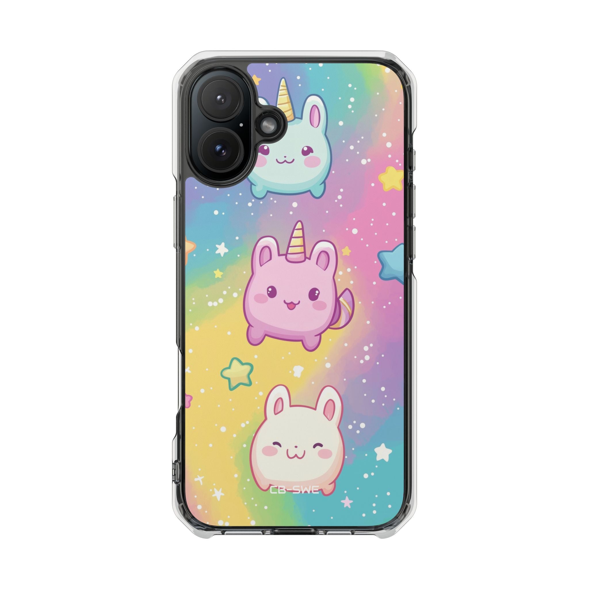 Bunnies Dance Under Stars iPhone Case - Impact