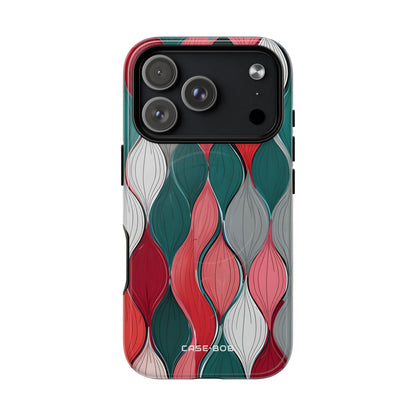 Leaf Cascade Teal iPhone 17 Pro Case - Tough+