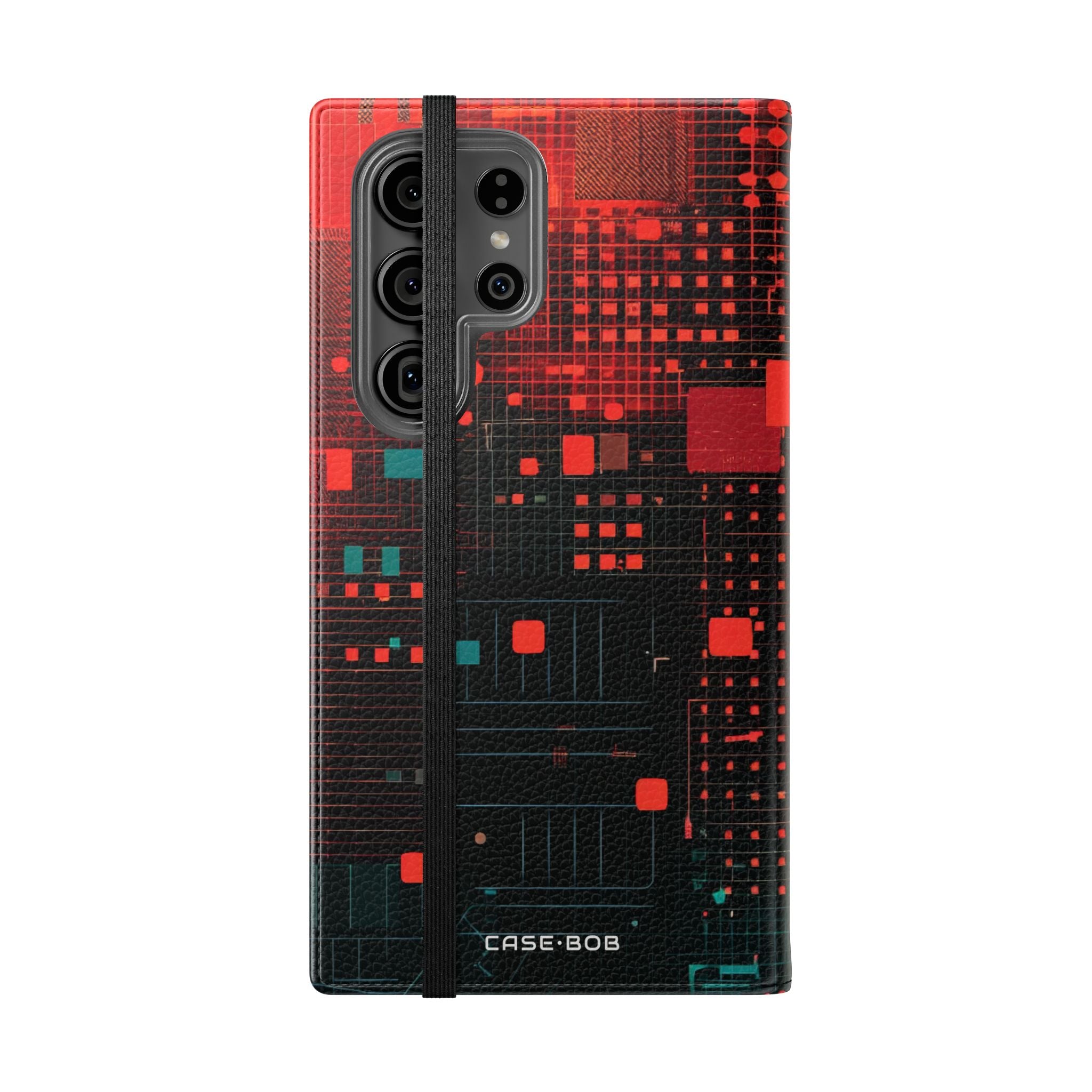 Crimson Circuit - Samsung S23 Ultra Case - Wallet