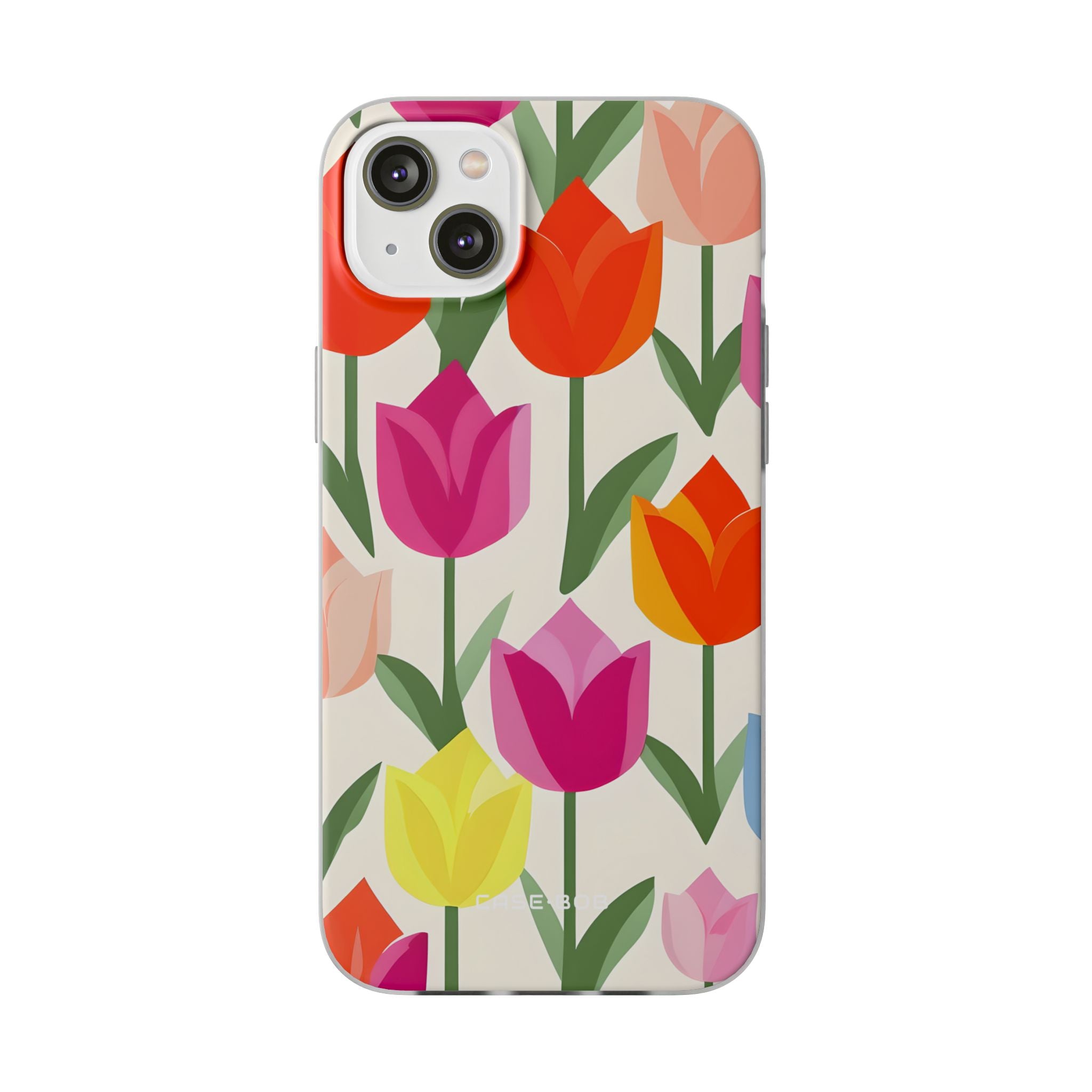 Tulip Harmony Green iPhone 14 Plus - Soft Case