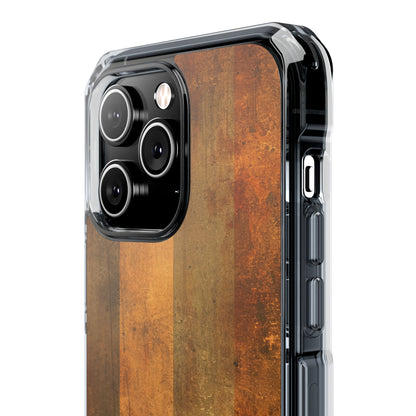 Rustic Striped Texture iPhone 14 - Impact Clear+