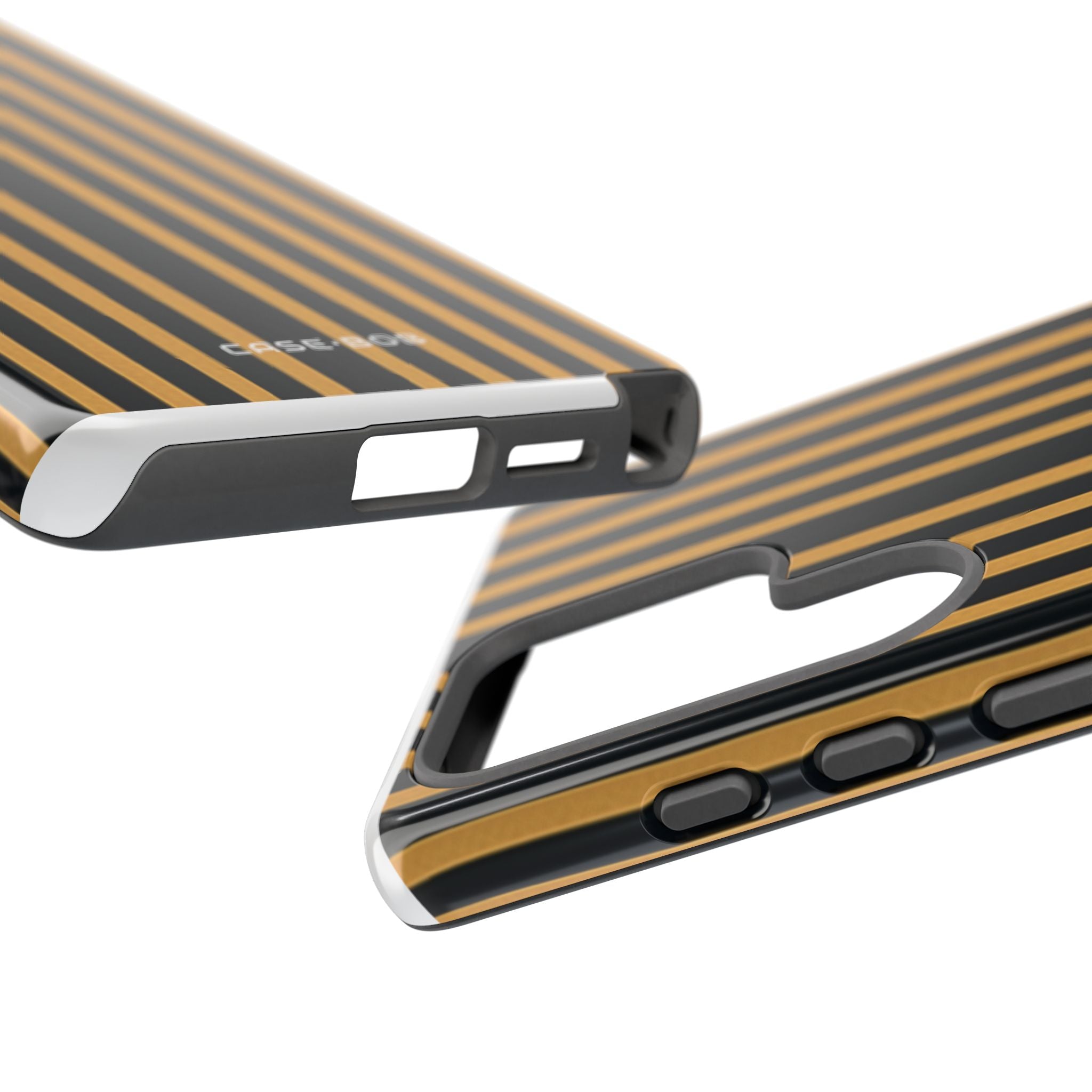 Golden Stripes Samsung S25 Ultra Case - Tough