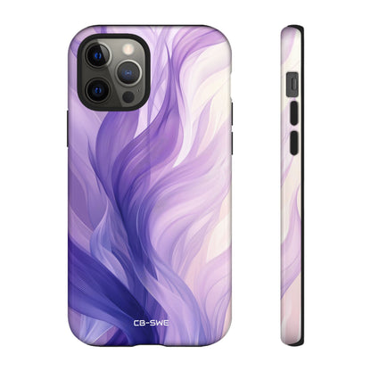 Flowing Purple Whispers - iPhone Case