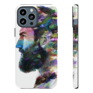 Watercolor Portrait - Protective Phone Case