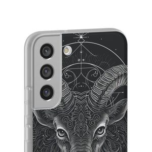 Mystic Ram Mandala | Flexible Phone Case for Samsung Galaxy