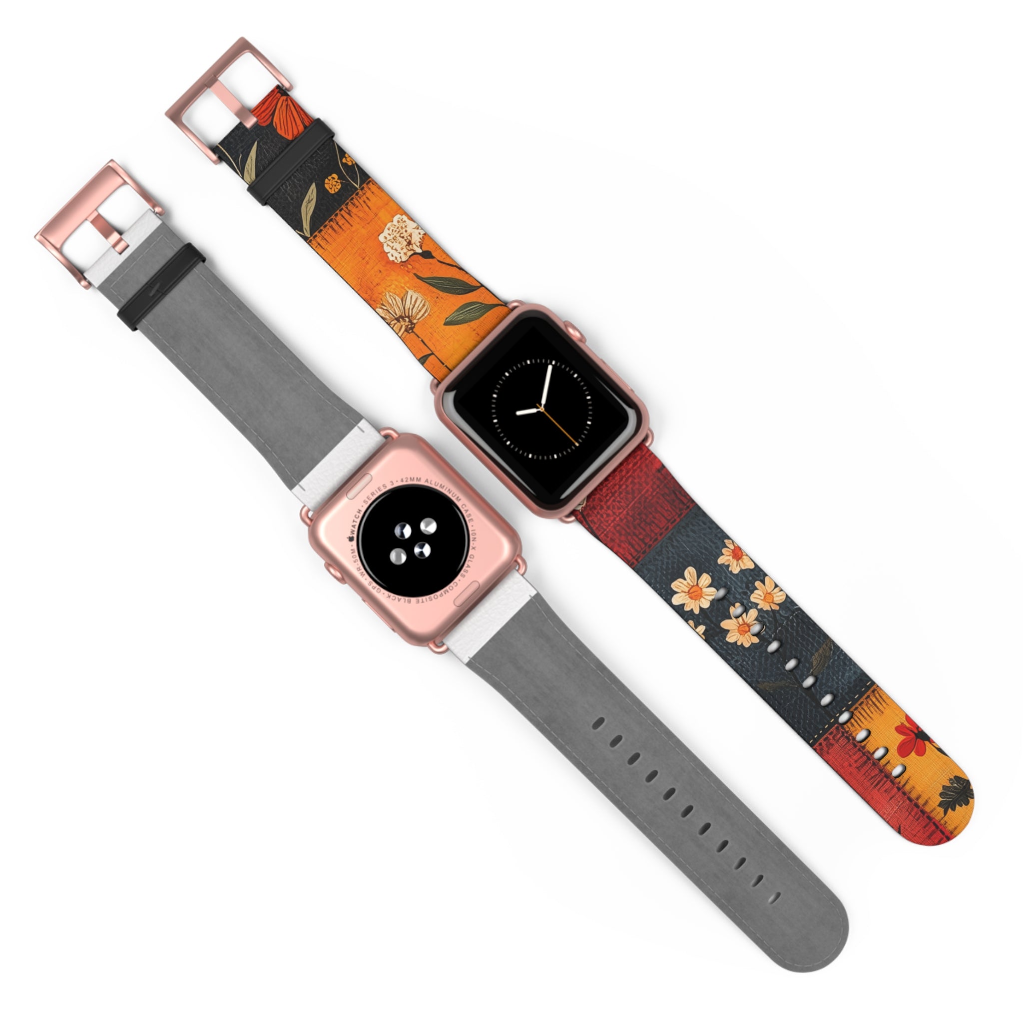 Patchwork Blooms - Watch Band