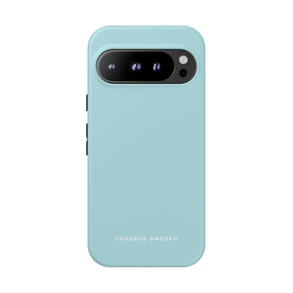 Tranquil Blue Simplicity Google Pixel 9 - Tough Phone Case