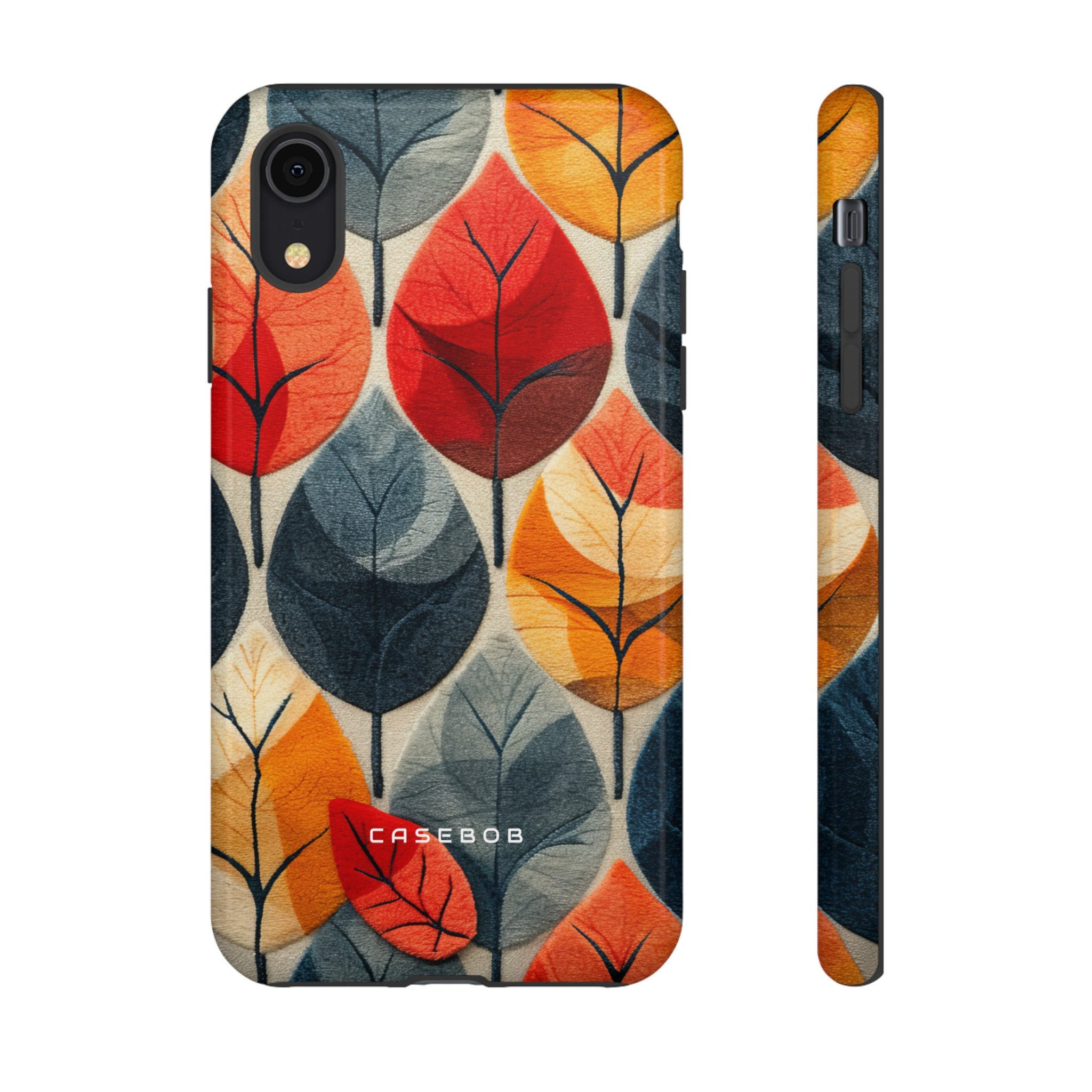 Scandinavian Leafy Serenity - Protective Phone Case