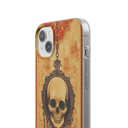 Gothic Skull Elegance iPhone 14 - Flexi Phone Case