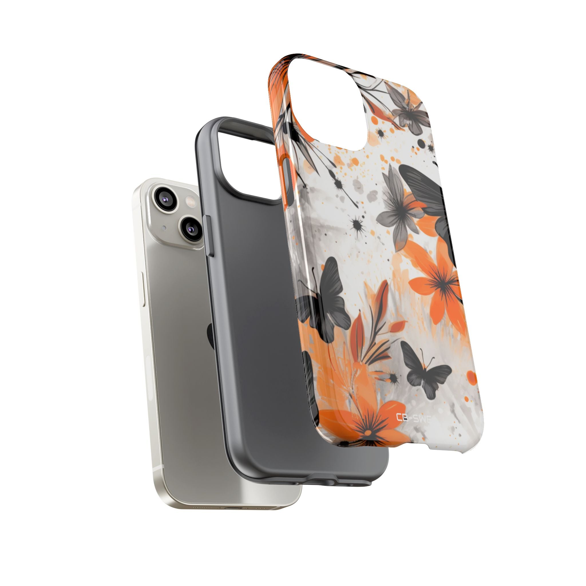 Vibrant Floral Dance - iPhone Case