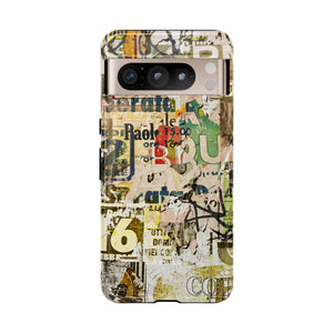 Grunge Vintage Poster - Protective Phone Case