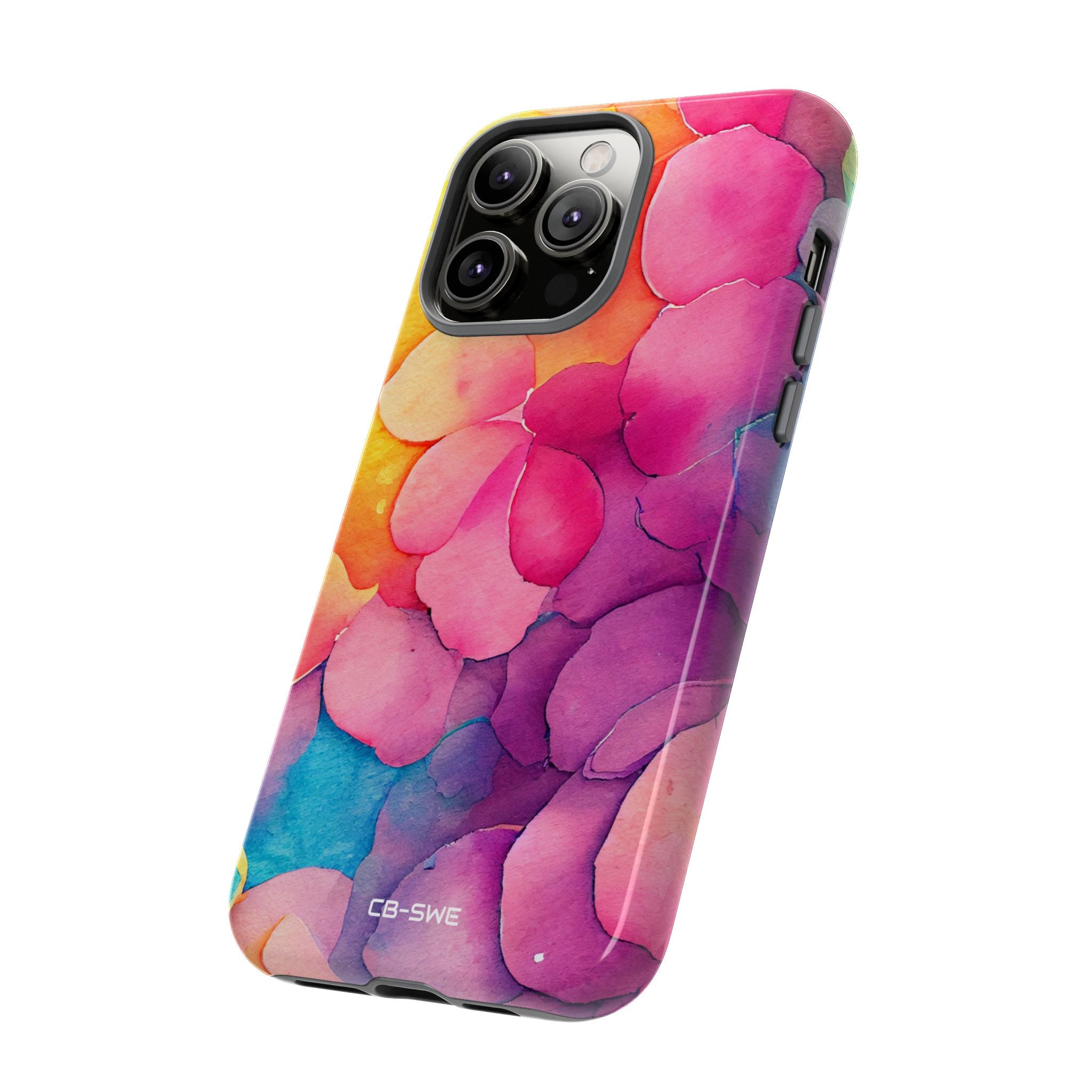 Vibrant Petal Fusion - iPhone Case